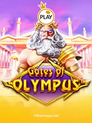 Imagem do jogo Gates Of Olympus no 166win